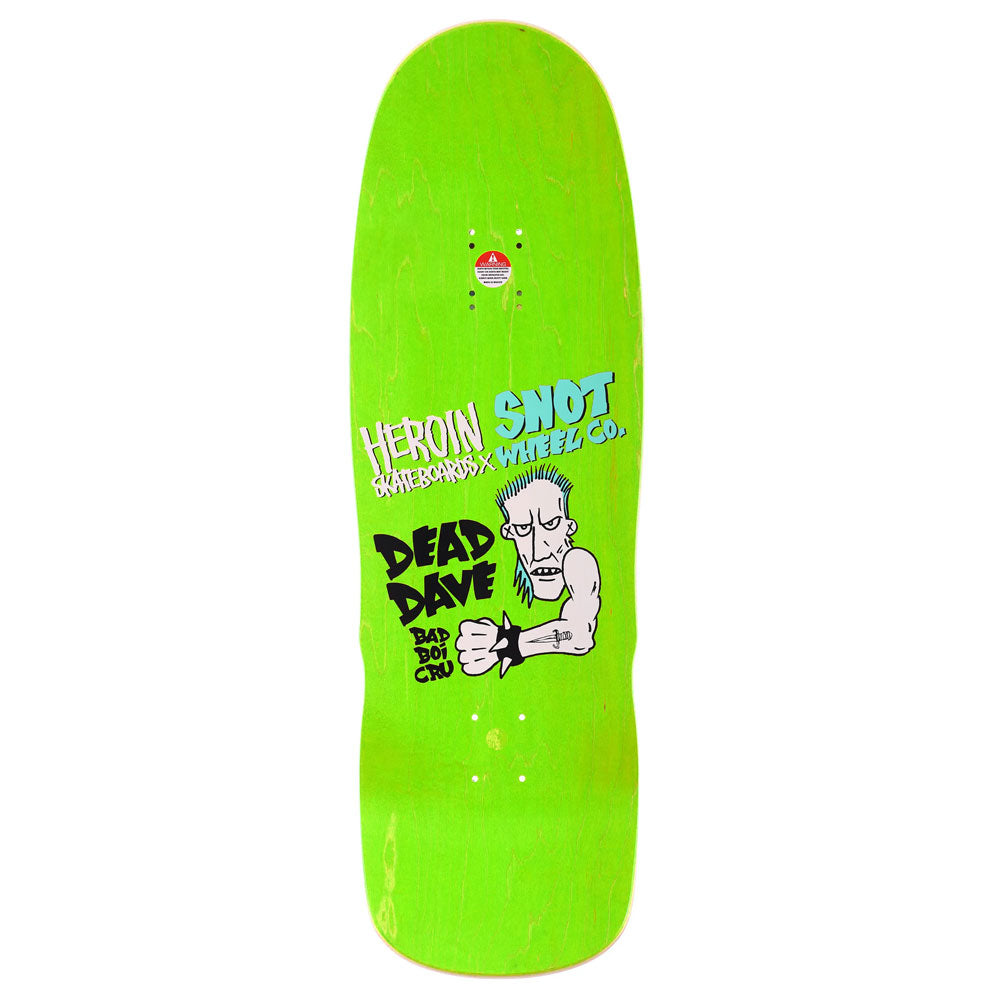 Heroin Dead Dave Bad Boi 10.1" Deck