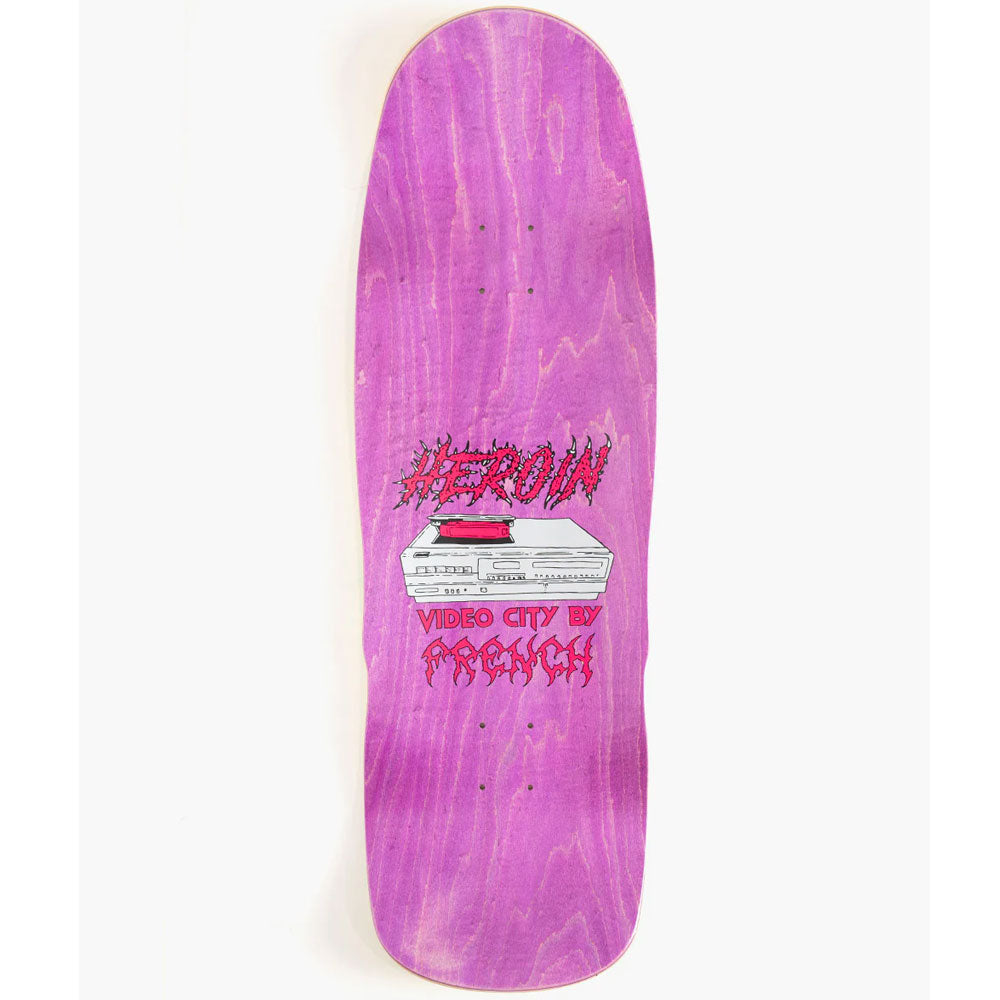 Heroin Dead Dave Video City 9.3" Deck