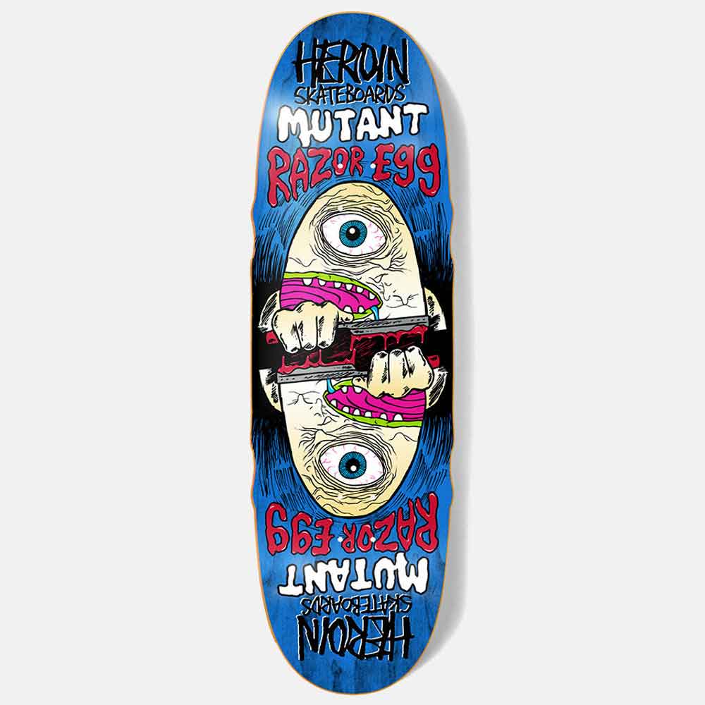 Heroin Mutant Razor Egg 9.5" Deck
