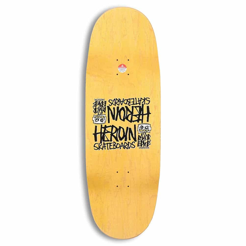Heroin Shell Raiser III Wideboy 10.75" Deck