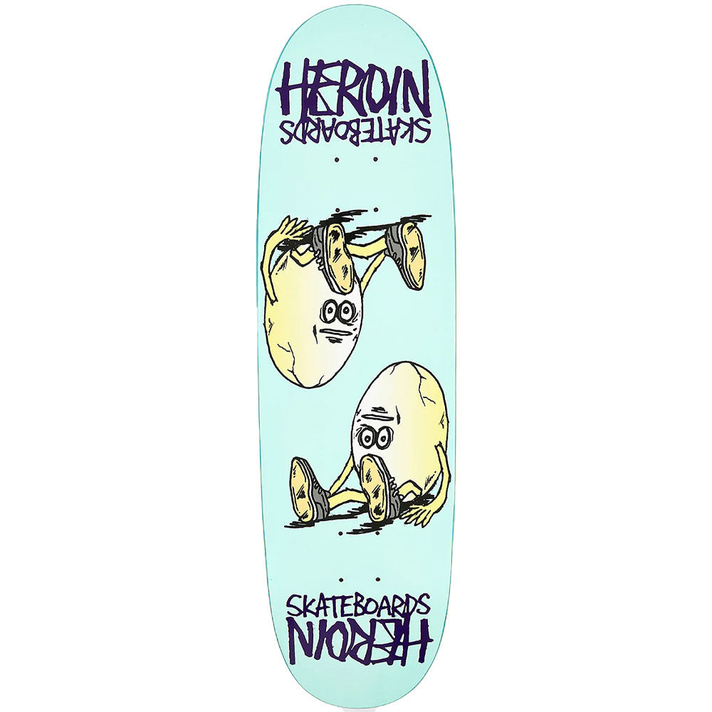 Heroin Symetrical Egg 8.75" Skateboard Deck