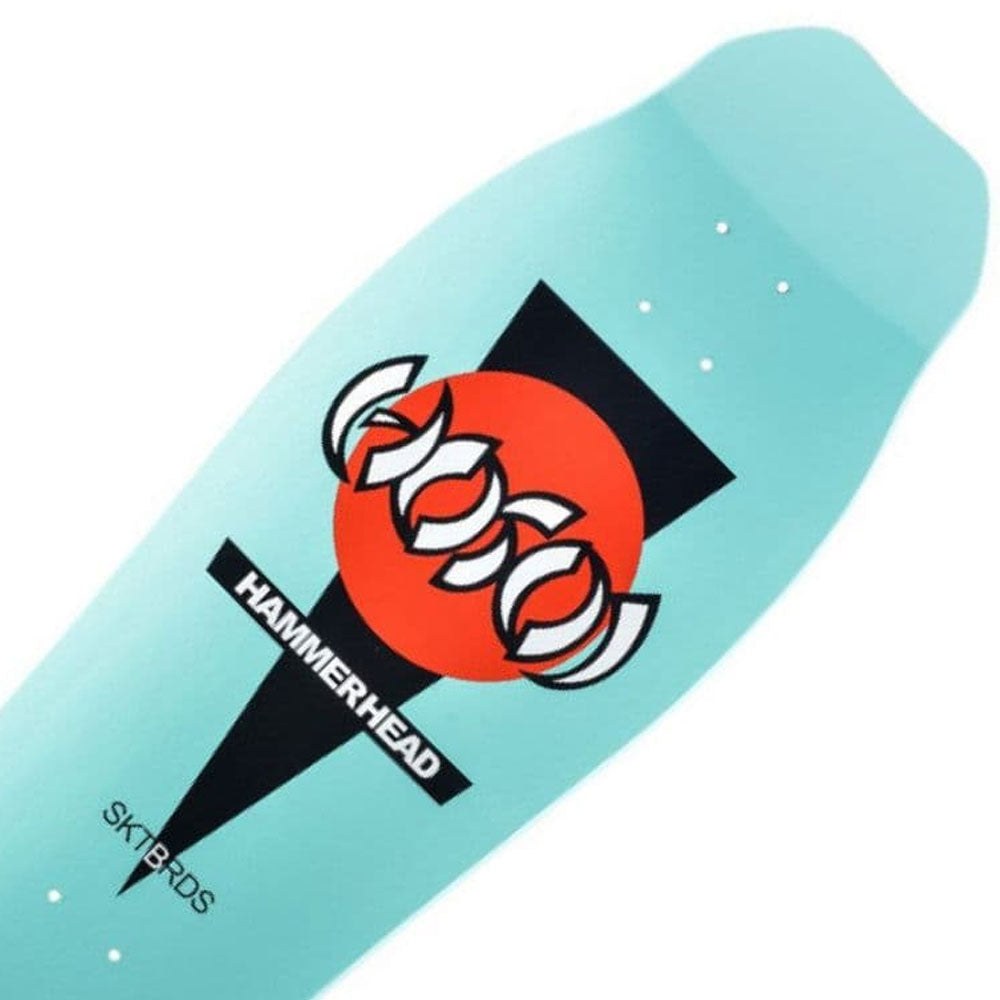 Hosoi Hammerhead Turquoise 10.25" Skateboard Deck