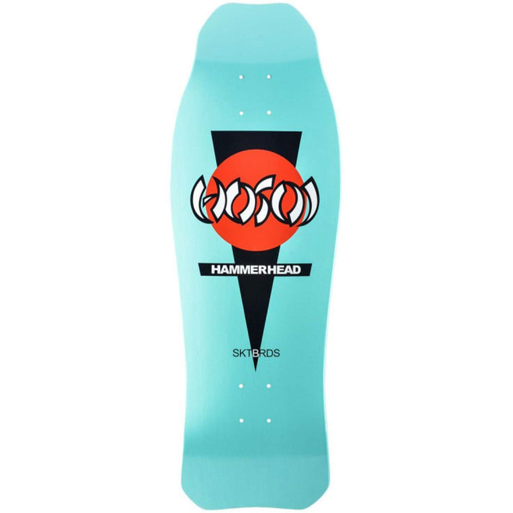 Hosoi Hammerhead Turquoise 10.25" Skateboard Deck