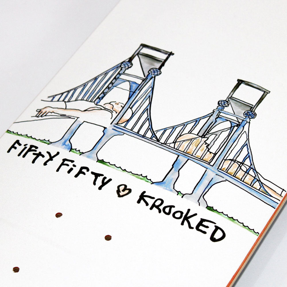 Krooked Fifty/Fifty 8.25" Deck