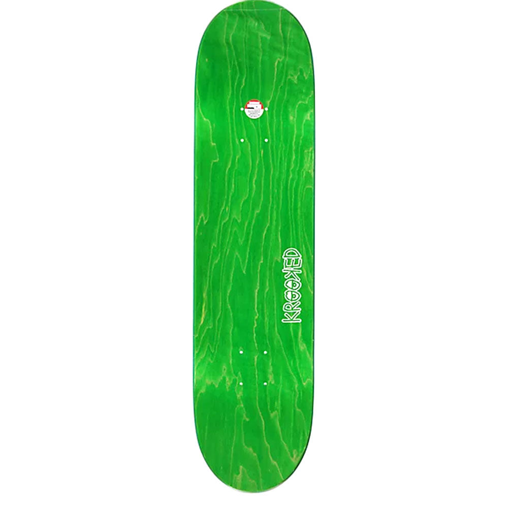 Krooked Style Skateboard Deck 8.12"