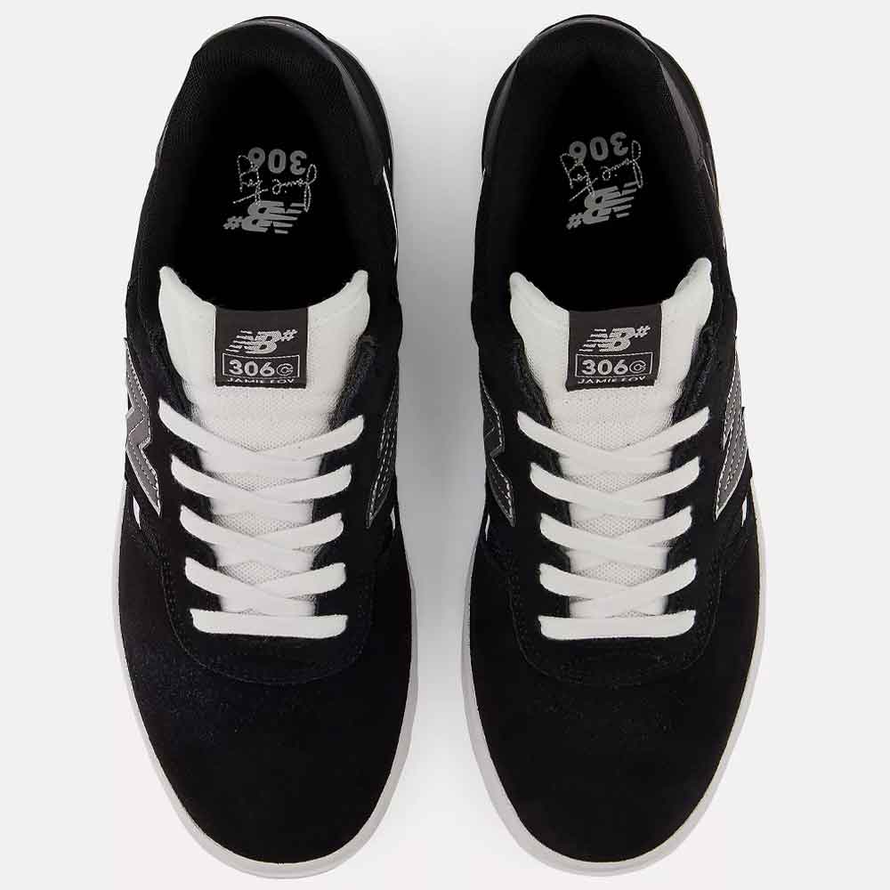 New Balance Numeric 306c Jamie Foy - Black with White