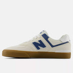 New Balance Numeric 574 Vulc Sea Salt Shoreline Blue