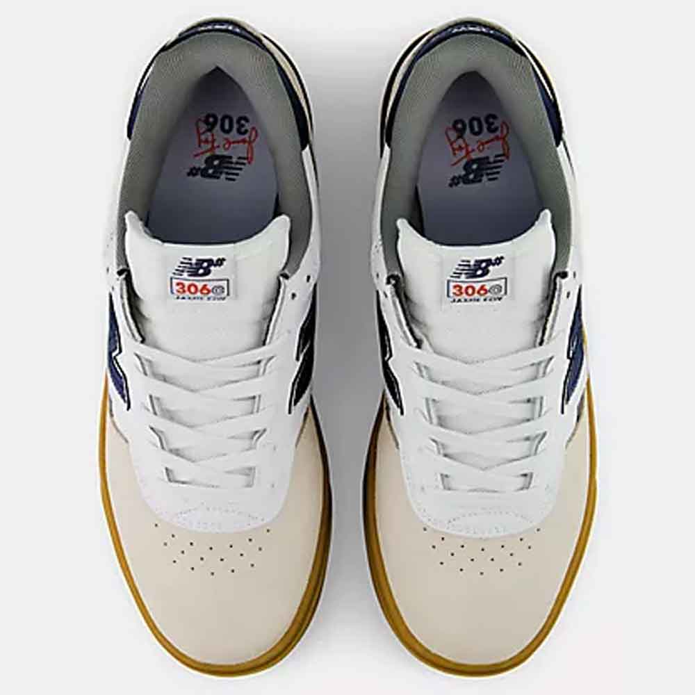 New Balance Numeric Jamie Foy 306 Cup Sole White