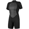 O'Neil Womens Reactor 2 2mm Back Zip Shortie Black