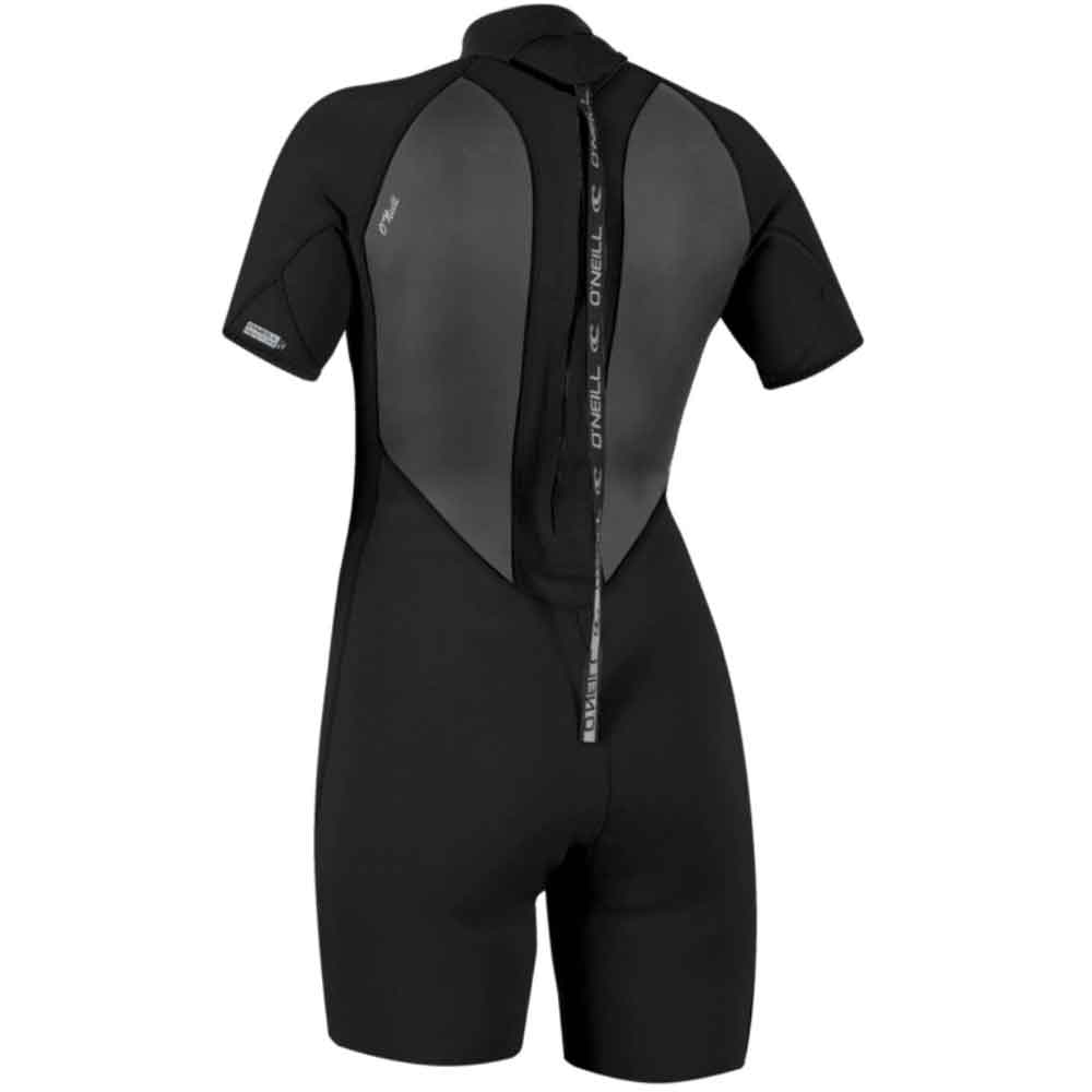 O'Neil Womens Reactor 2 2mm Back Zip Shortie Black