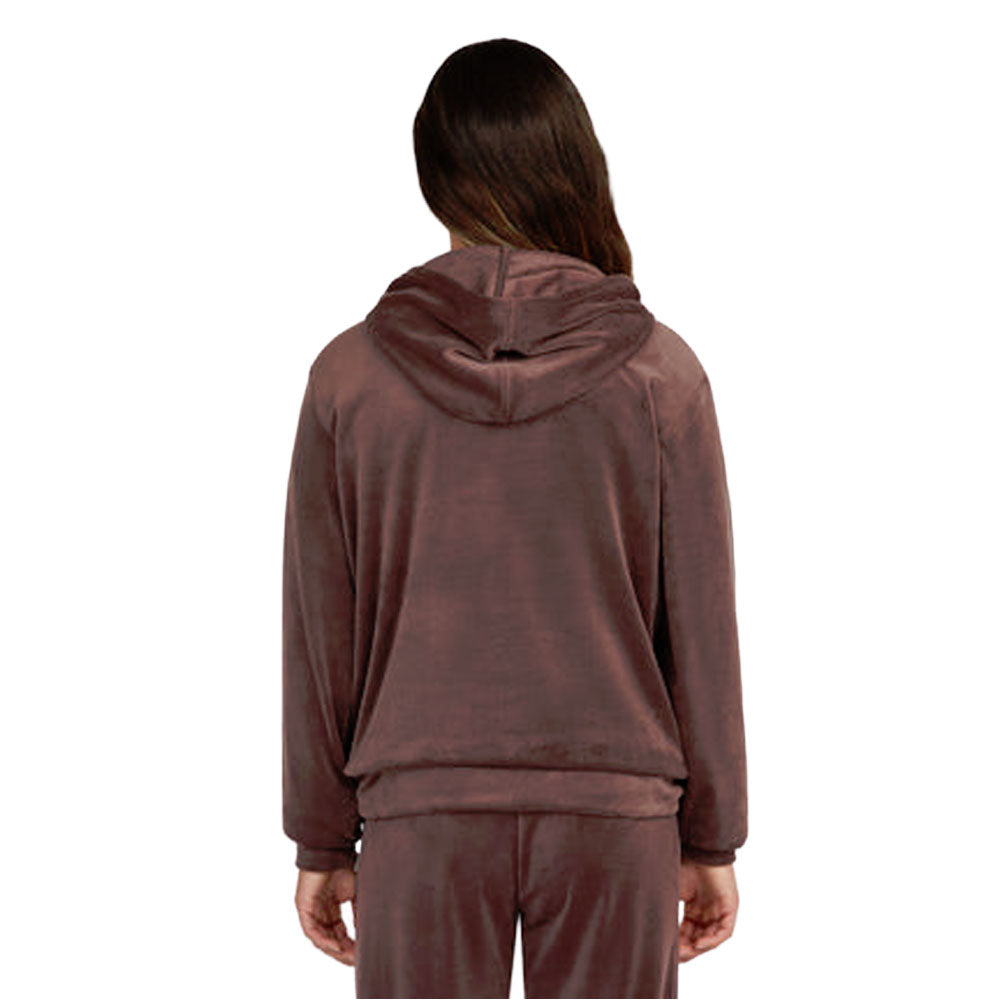 O'Neill Fwc'Cruz Velour Hoodie Purple Gray