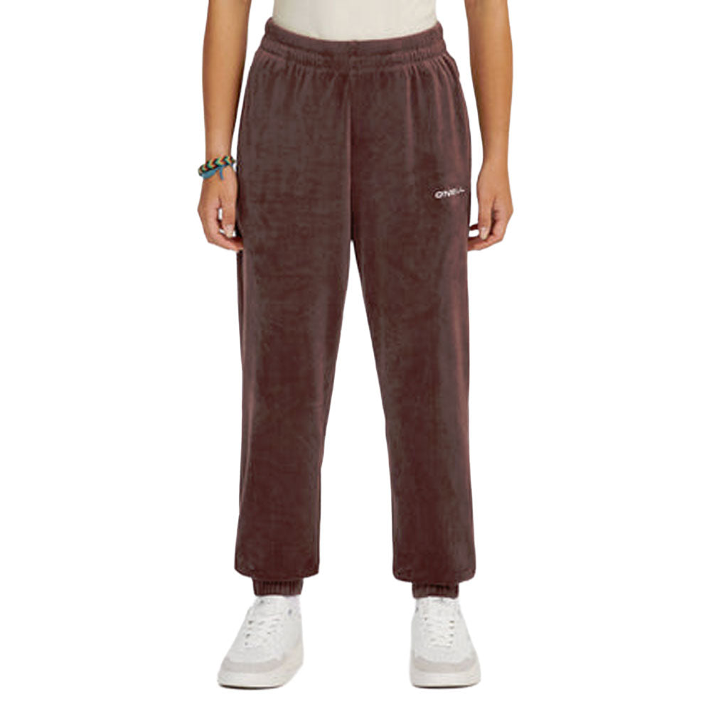 O'Neill Fwc'Cruz Velour Sweatpants Purple Gray