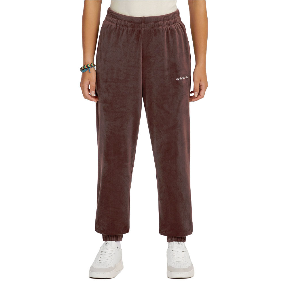 O'Neill Fwc'Cruz Velour Sweatpants Purple Gray