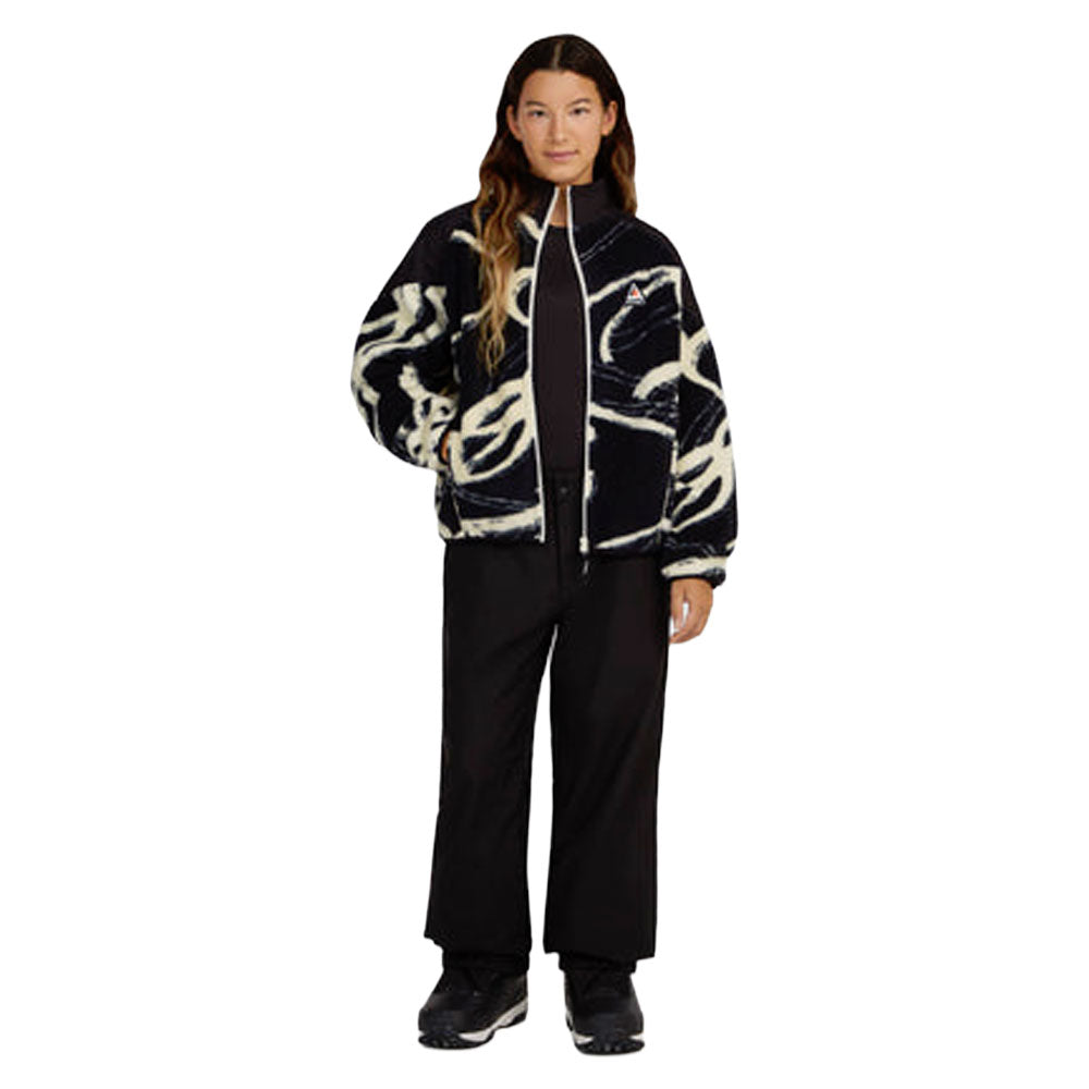 O'Neill Fwc'Play Full Zip Hyperfleece White Snowtracks
