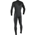 O'Neill Hyperfreak 4/3+mm Chest Zip Wetsuit - Smoke/Raven