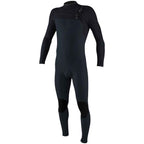 O'Neill Hyperfreak 4/3+ Chest Zip Wetsuit Carbon Dark Slate