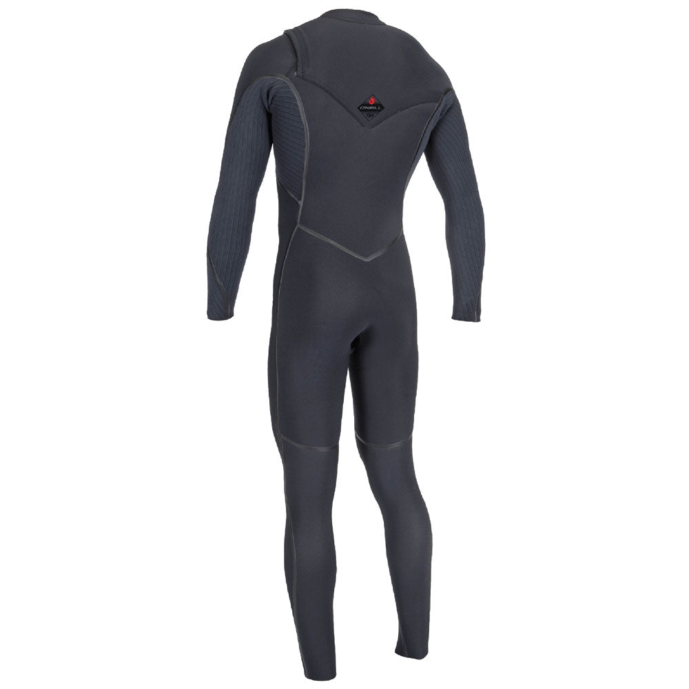 O'Neill Hyperfreak Fire 5/4+mm Chest Zip Full - Black