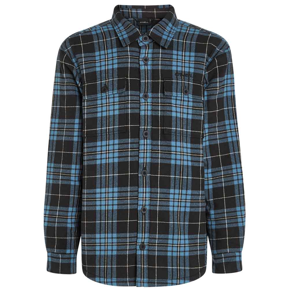 O'Neill Must-Have Fleece Lined Shirt Blue Flannel Check