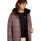 O'Neill Must-Have Long Puffer Jacket Purple Gray
