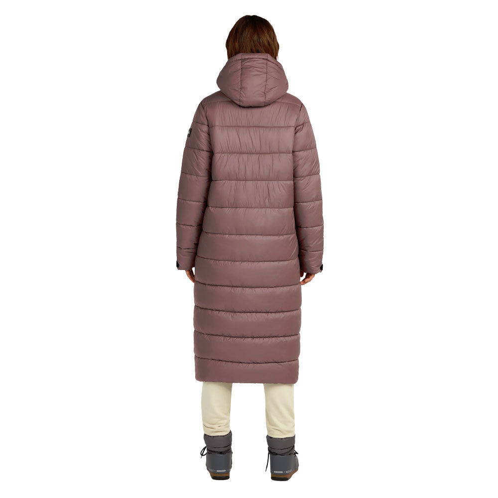 O'Neill Must-Have Long Puffer Jacket Purple Gray
