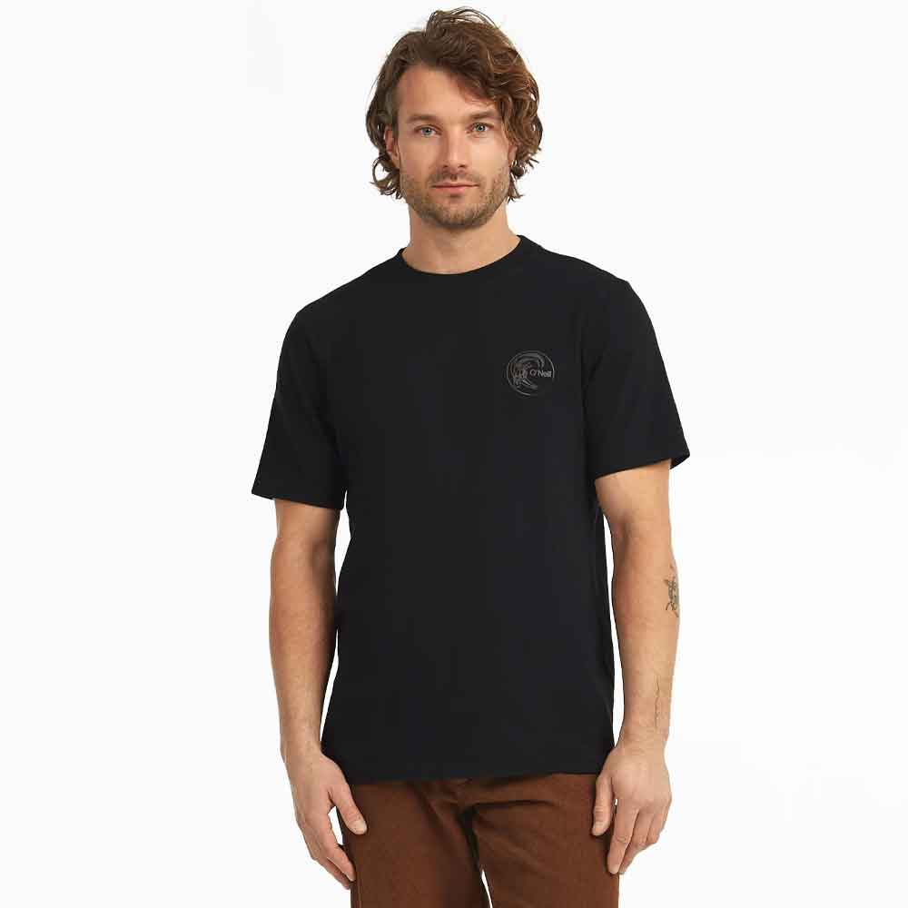 O'Neill O'Riginals Back Print T-Shirt Black Out