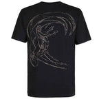 O'Neill O'Riginals Back Print T-Shirt Black Out