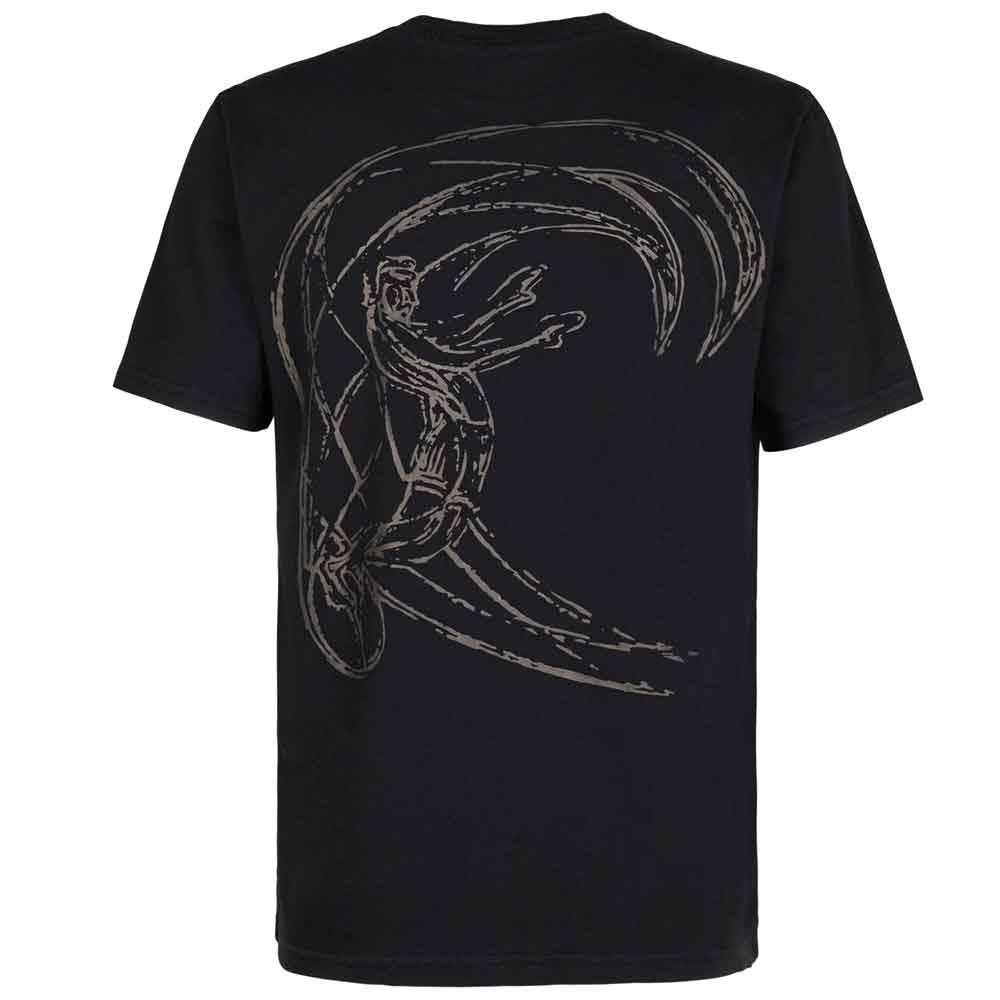 O'Neill O'Riginals Back Print T-Shirt Black Out