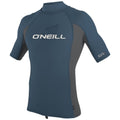 O'Neill Premium Skins Turtleneck Rash Vest - Copenblue/Smoke