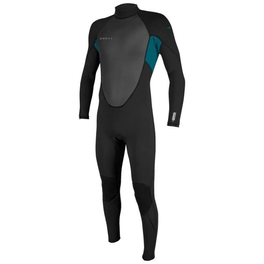 O'Neill Reactor-2 3/2mm Back Zip Full Black/Tide Pool
