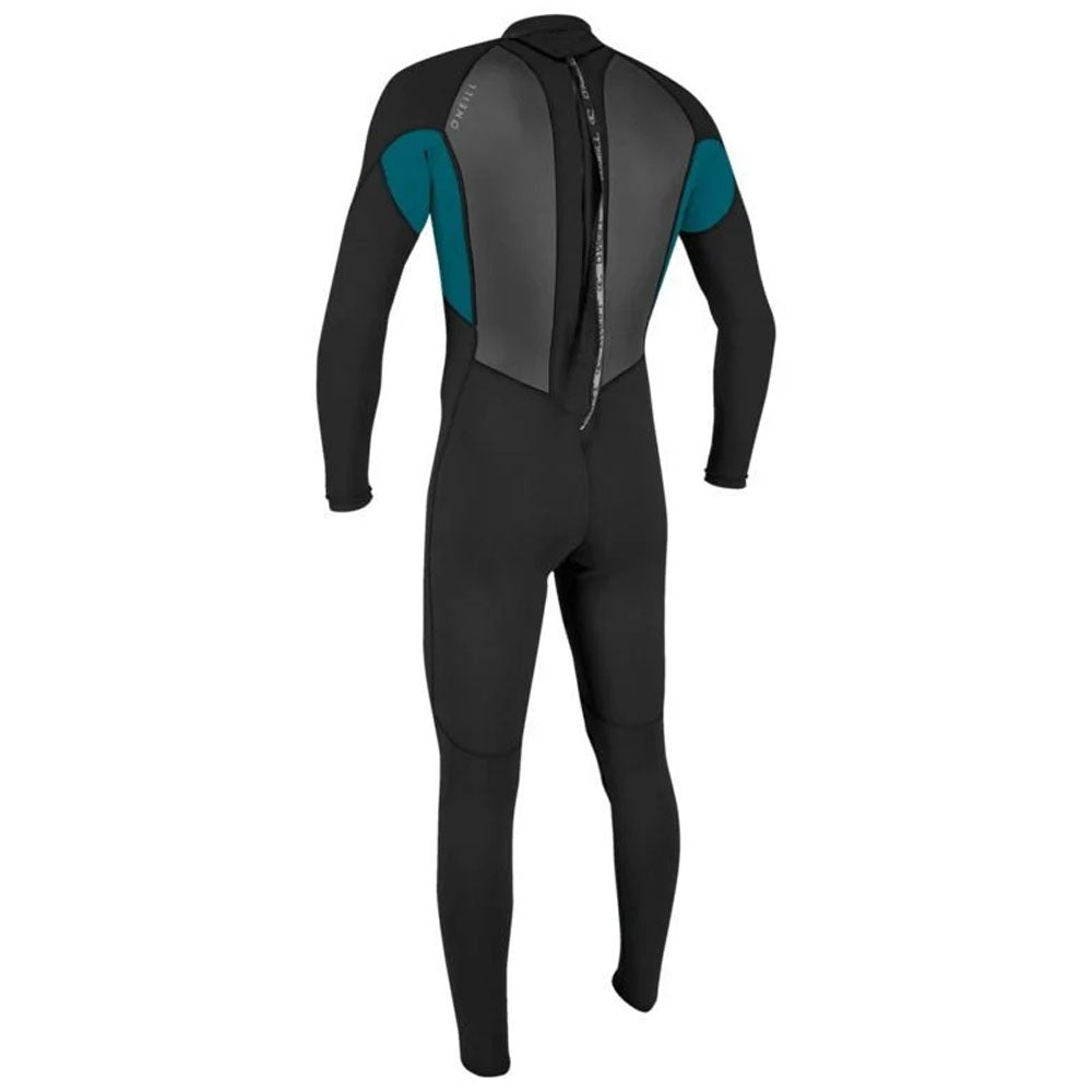 O'Neill Reactor-2 3/2mm Back Zip Full Black/Tide Pool