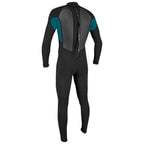 O'Neill Reactor-2 3/2mm Back Zip Full Black/Tide Pool