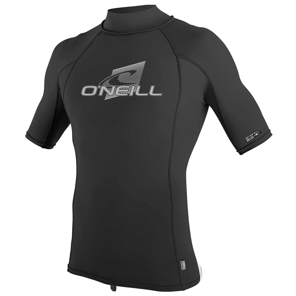 O'Neill Skins Turtleneck Rash Vest Black