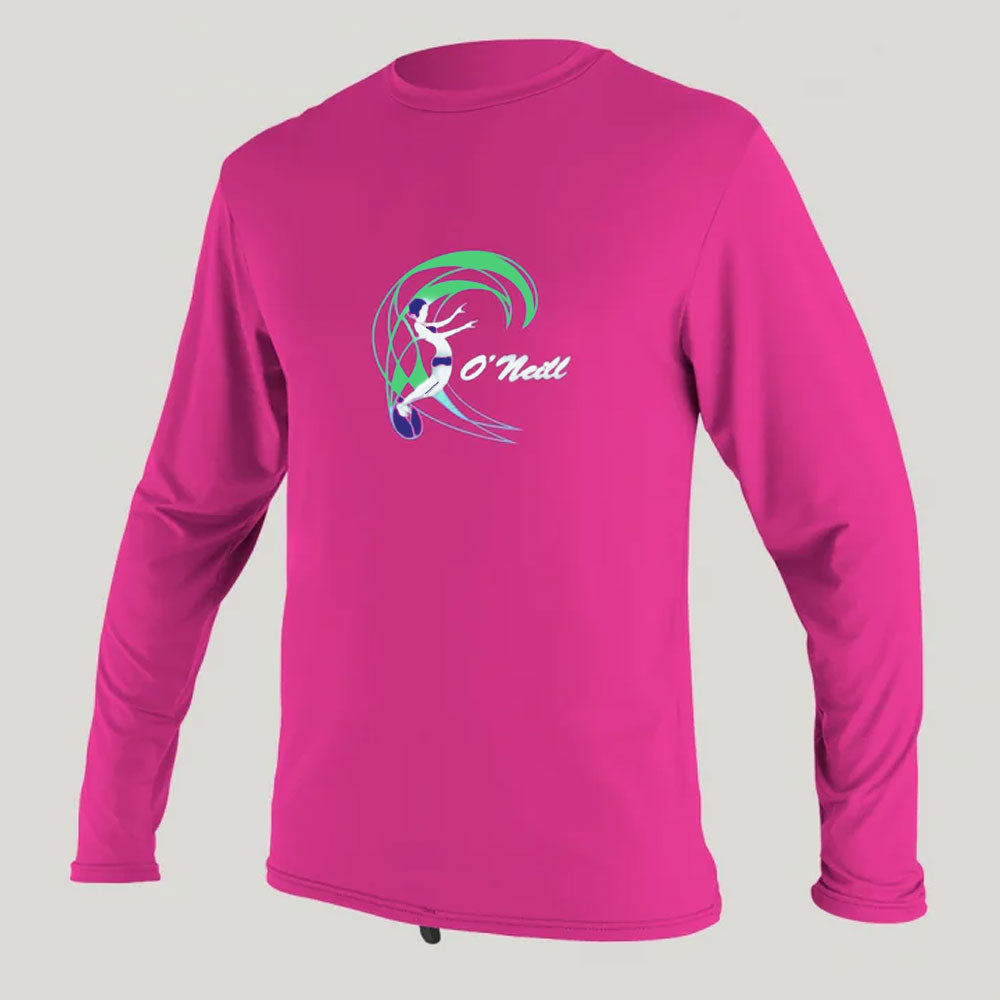 O'Neill Toddler O'Zone Long Sleeved Sun Shirt  - Berry