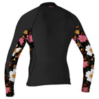 O'Neill Womens Bahia 1/0.5mm Full Zip Jacket - Black/Bluemchen
