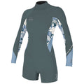 O'Neill Womens Bahia 2/1mm Long Sleeve Shortie - Shade