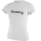 O'Neill Womens Basic Skins UV T Shirt - White