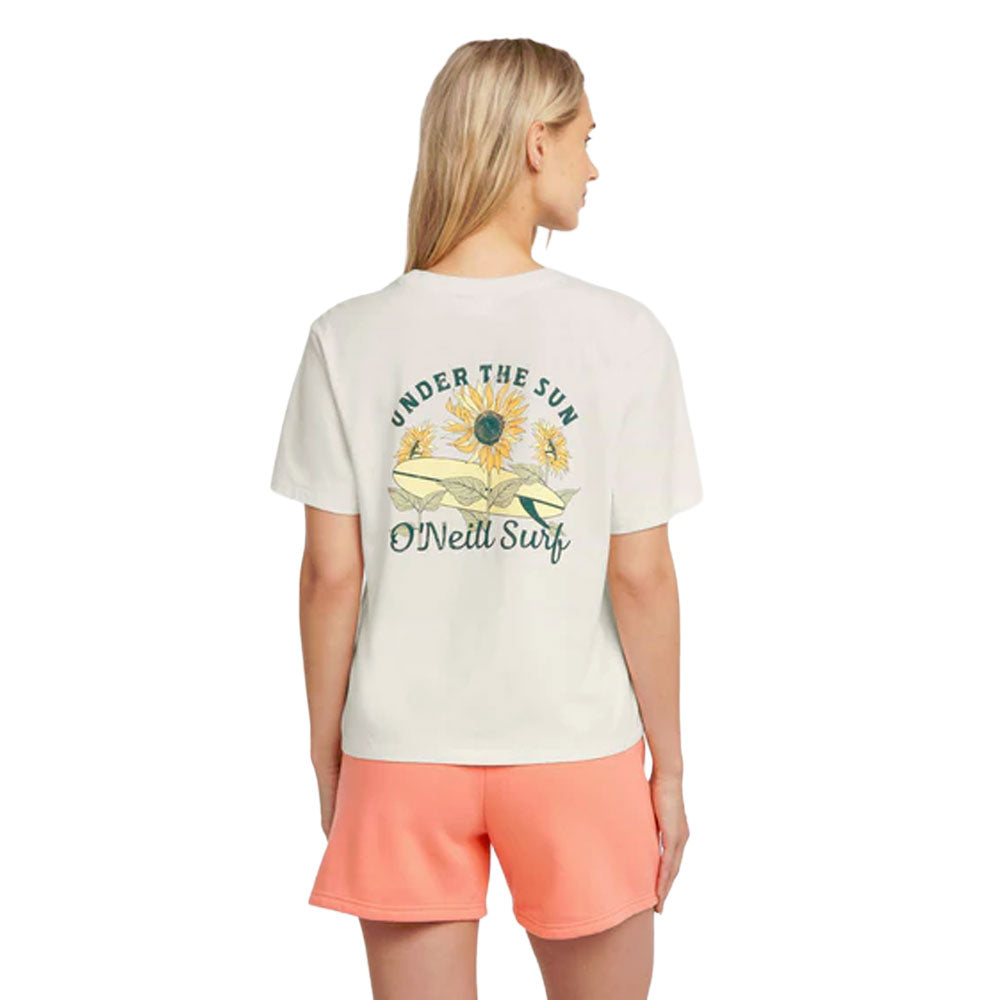 O'Neill Womens Boxy Back Print T-Shirt