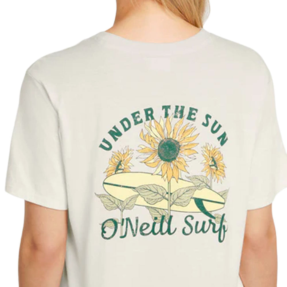 O'Neill Womens Boxy Back Print T-Shirt
