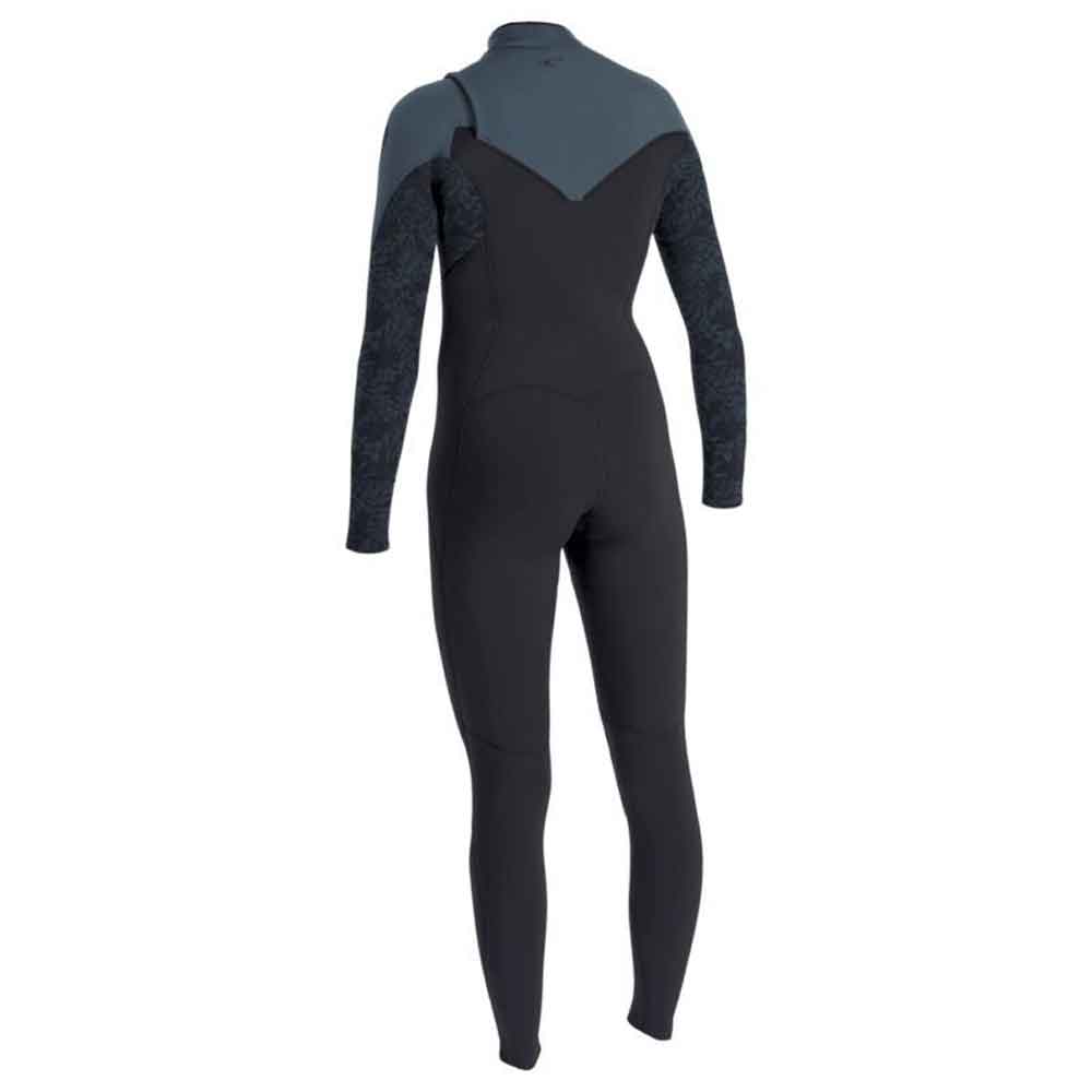 O'Neill Womens Epic 3/2mm Chest Zip Full Temperd Steel Surf