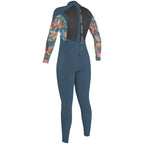 O'Neill Womens Epic 4/3mm Wetsuit  - Cop Blue Paint Tropics