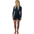 O'Neill Womens Hyperfreak 2/1.5mm Longsleeve Shortie Black