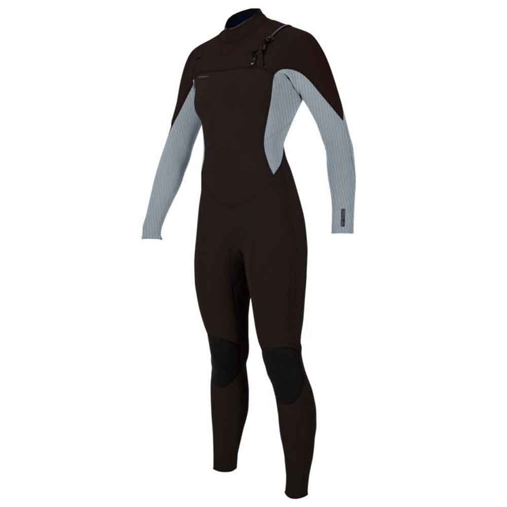 O'Neill Womens Hyperfreak 3/2+ Chest Zip Full Arabica / Trade