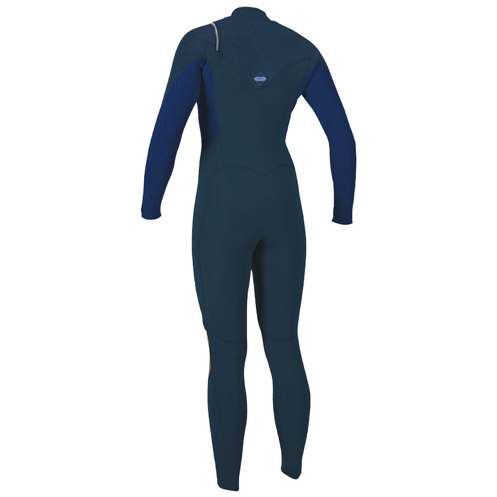 O'Neill Womens Hyperfreak 3/2+mm CZ Summer Wetsuit - Shade/Navy