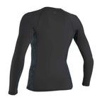 O'Neill Womens Hyperfreak Skins Rash Guard Temperd Steel