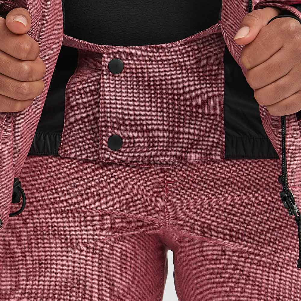 O'Neill Womens Melange Snow Jacket Skater Pink