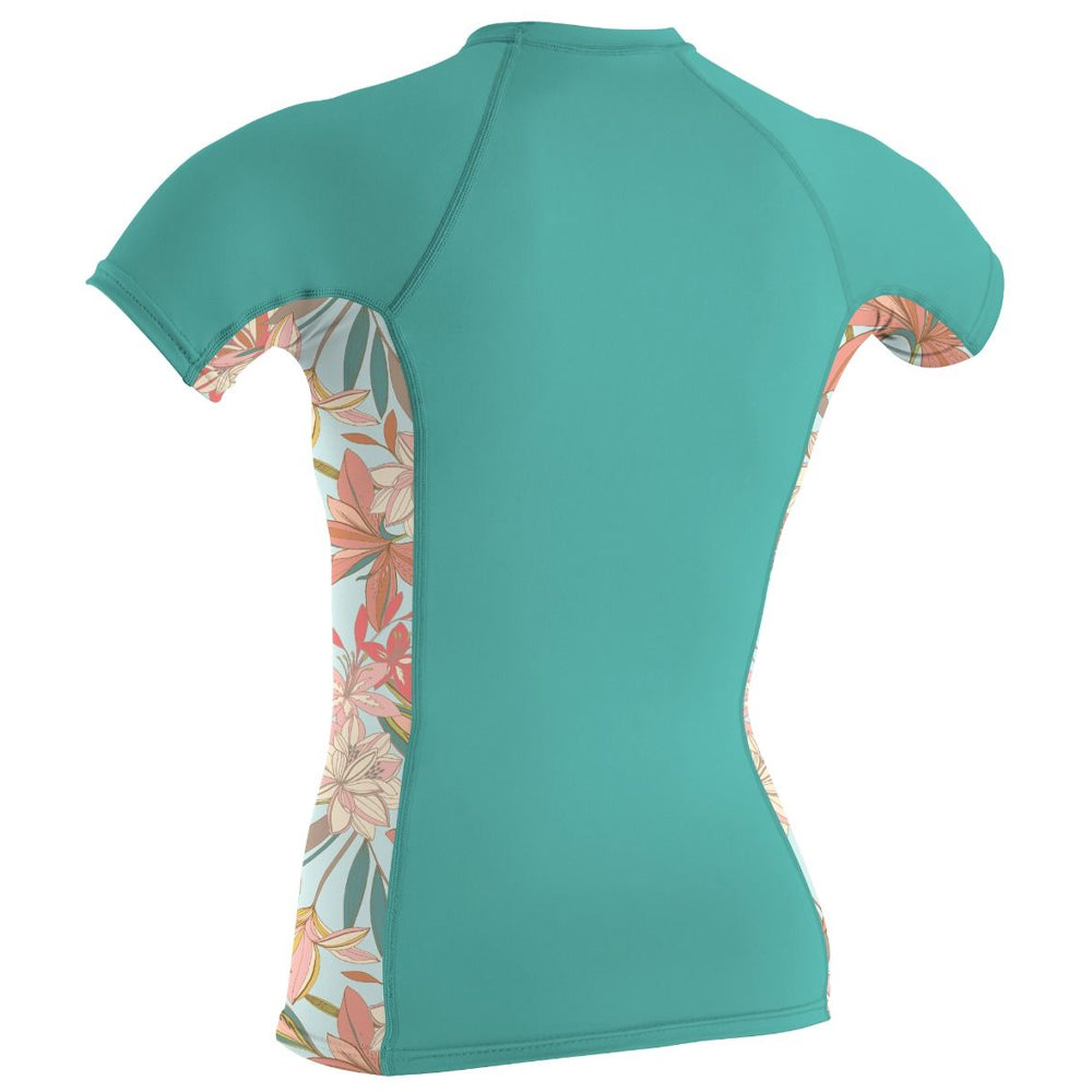 O'Neill Womens Side Print Rash Guard - Canton/Dalia