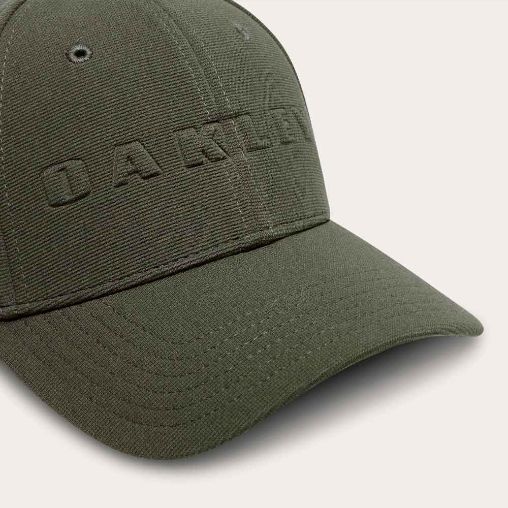 Oakley Bark Embossed Hat Army Green