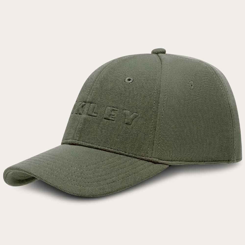 Oakley Bark Embossed Hat Army Green