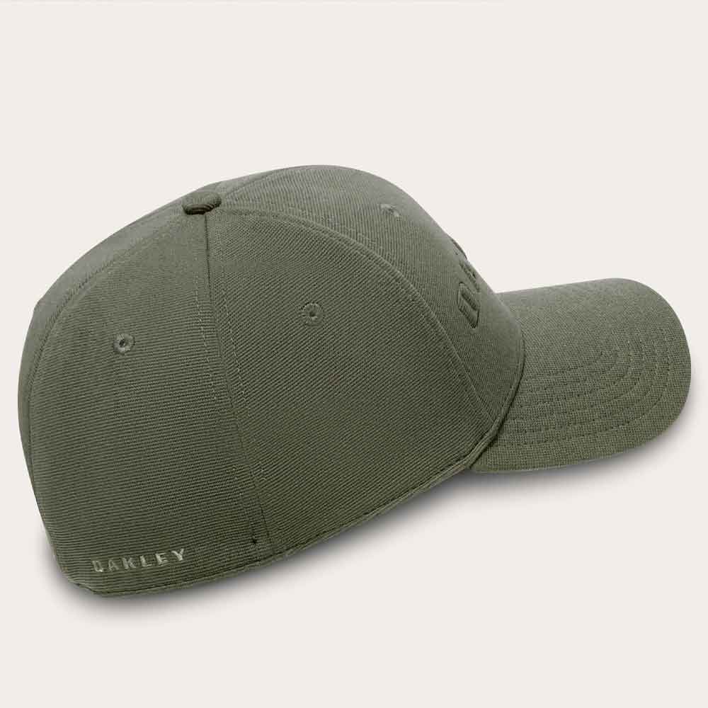 Oakley Bark Embossed Hat Army Green
