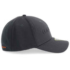 Oakley Bark Embossed Hat Pitch Black/Flame Red